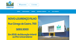 Desktop Screenshot of lourencofilho.com.br